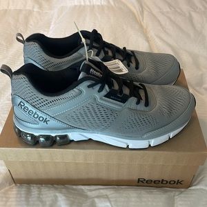 Reebok Men's Jet Dashride Running Shoe, Size 12, Grey, NEW